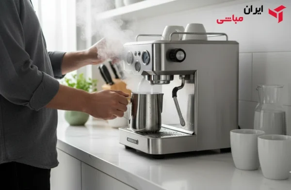 هواگیری اسپرسوساز مباشی