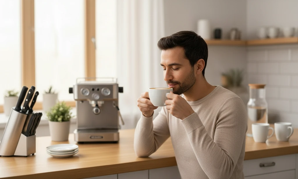 لذت قهوه خوش طعم و بو برخواسته از دستگاه اسپرسوساز هواگیری شده